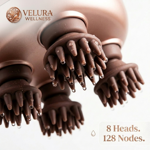 VeluraWellness™ Electric Head Massager